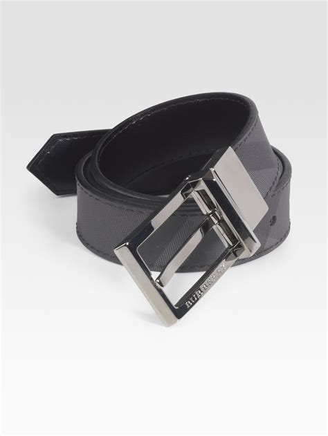 Burberry reversible belt men's